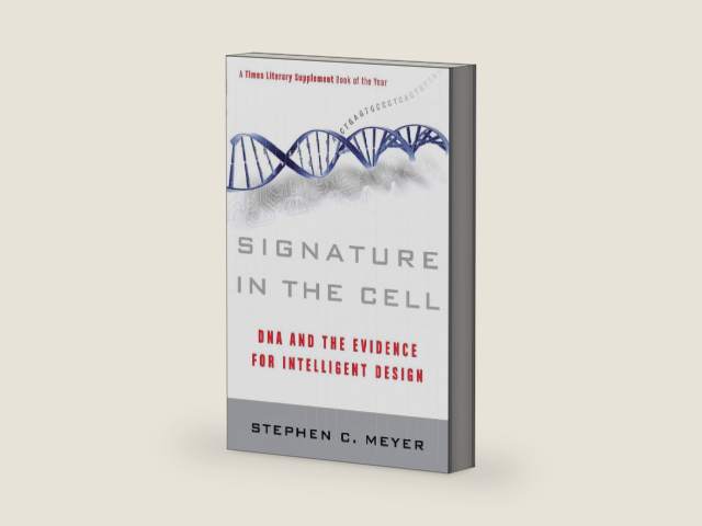 Signature in the Cell: DNA and the Evidence for Intelligent Design ― A Controversial Science Book on the Origin of Life and Molecular Machinery by Stephen C. Meyer | barcode:9780061472794 | source:'9780061472794-right-three-quarter.jpg