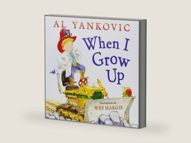 When I Grow Up: A Weird Al Rhyming New York Times Bestselling Picture Book That Celebrates Creativity by Al Yankovic | barcode:9780061926914 | source:'9780061926914-right-three-quarter.jpg