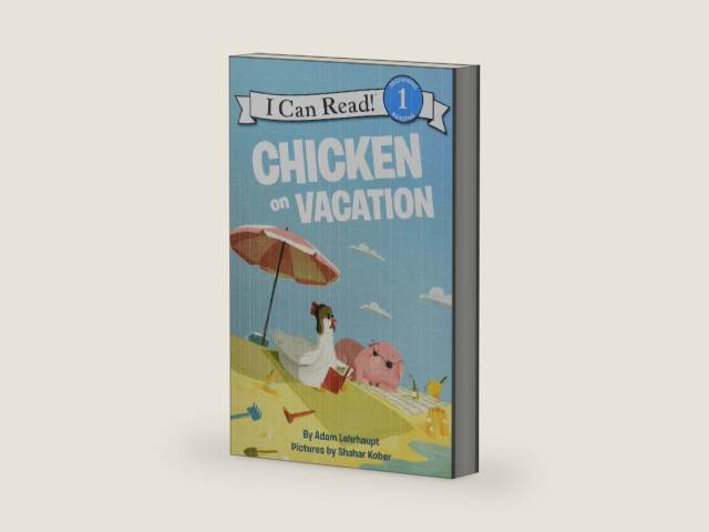 Chicken on Vacation: A Beach Adventure for Early Readers (I Can Read Level 1) by Adam Lehrhaupt | barcode:9780062364180 | source:'9780062364180-right-three-quarter.jpg