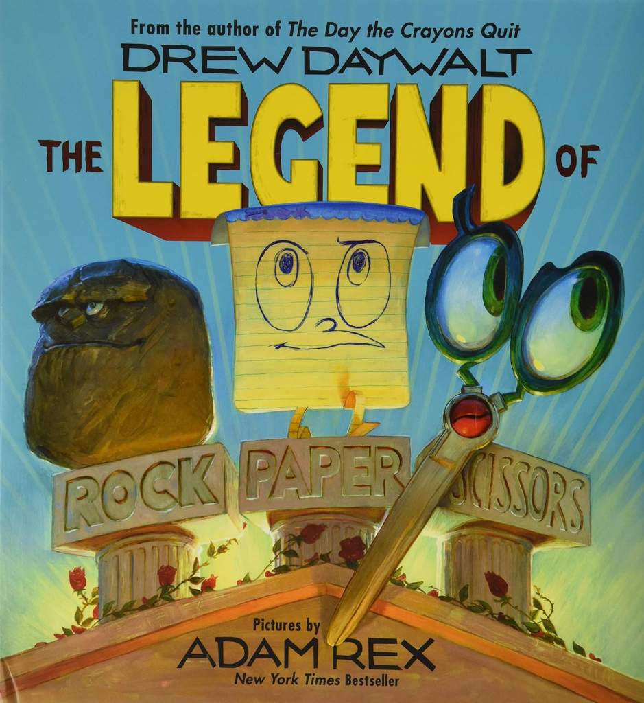 The Legend of Rock Paper Scissors: A Hilarious Battle Story About Epic Playground Heroes for Children (Ages 4–8) by Drew Daywalt | barcode:9780062438898 | source:'9780062438898.jpg