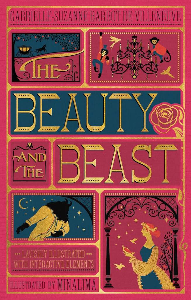 Beauty and the Beast, The (MinaLima Edition): (Illustrated with Interactive Elements) – A Deluxe Fairy Tale Romance and Epic Fantasy Adventure by Gabrielle-Suzanne Barbot de Villenueve | barcode:9780062456212 | source:'9780062456212.jpg
