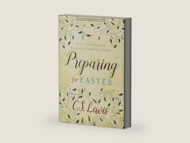 Preparing for Easter: Fifty Devotional Readings from C. S. Lewis by C. S. Lewis | barcode:9780062641649 | source:'9780062641649-right-three-quarter.jpg