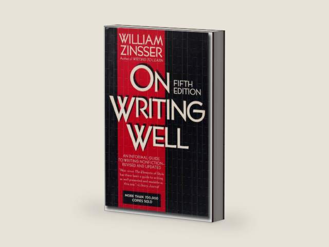 On Writing Well: AN Informal Guide to Writing Nonfiction by William ZINSSER | barcode:9780062733030 | source:'9780062733030-right-three-quarter.jpg