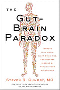 The Gut-Brain Paradox: Improve Your Mood, Clear Brain Fog, and Reverse Disease by Healing Your Microbiome ― A Nutrition Guide to Leaky Gut (The Plant Paradox, 9) by Steven R. Gundry MD | barcode:9780062911803 | source:'9780062911803.jpg