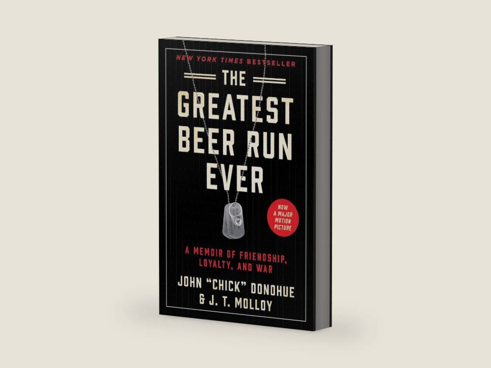 The Greatest Beer Run Ever: A Wild Story of Friendship, War, and One Man’s Unbelievable Mission to Vietnam by John "Chick" Donohue | barcode:9780062995476 | source:'9780062995476-right-three-quarter.jpg