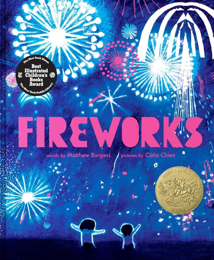 Fireworks: Winner of the 2026 Caldecott Medal―A Joyful Picture Book about Siblings Celebrating the 4th of July by Matthew Burgess | barcode:9780063216723 | source:'9780063216723.jpg