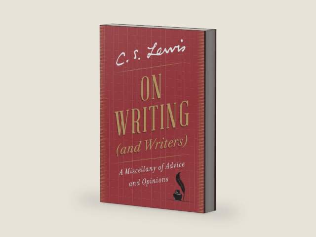On Writing (and Writers): A Miscellany of Advice and Opinions by C. S. Lewis | barcode:9780063276444 | source:'9780063276444-right-three-quarter.jpg