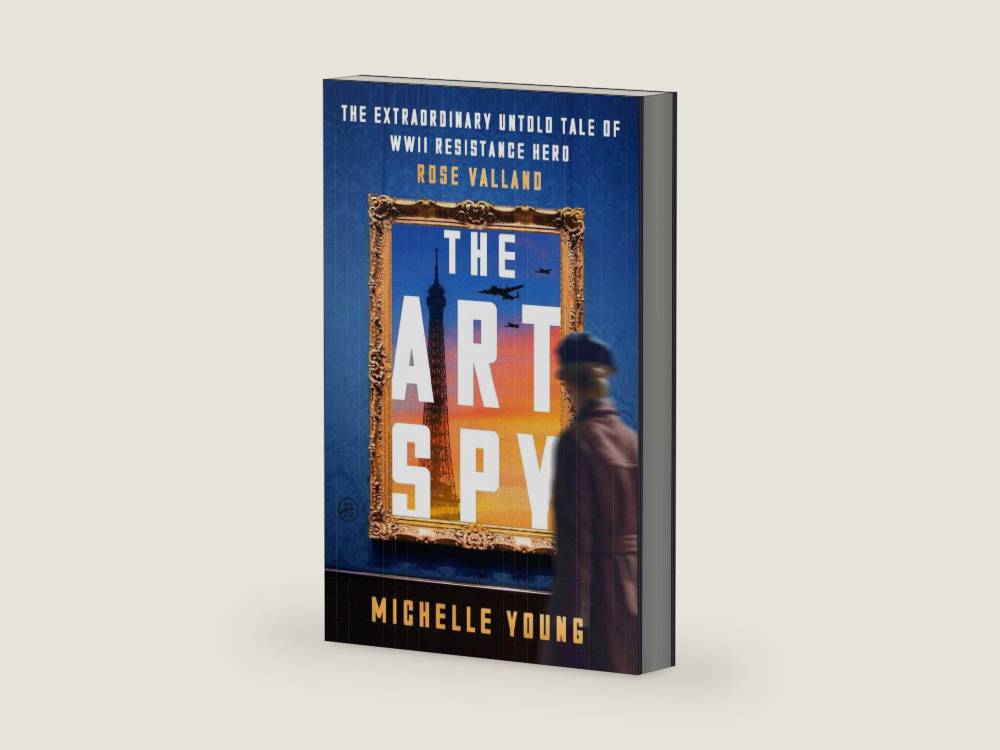 The Art Spy: The Extraordinary Untold Tale of WWII Resistance Hero Rose Valland—A True Account of Her Fight Against Art theft and Tyranny in WWII Paris by Michelle Young | barcode:9780063295919 | source:'9780063295919-right-three-quarter.jpg