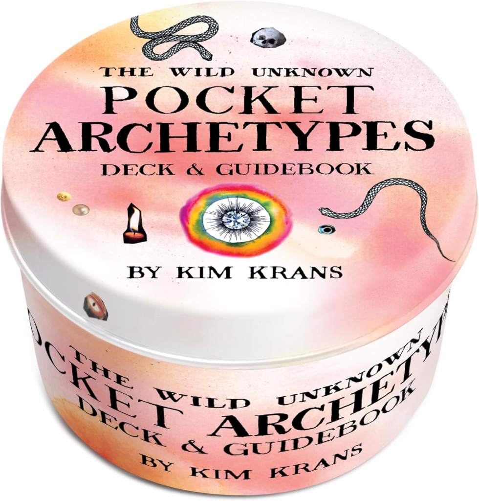 The Wild Unknown Pocket Archetypes Deck: A NYT Bestselling Author's Pocket Divination Deck with 78 Circular Cards by Kim Krans | barcode:9780063335240 | source:'9780063335240.jpg