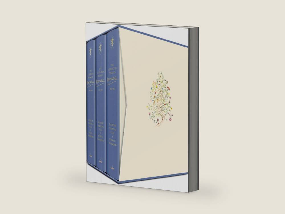 The Collected Poems of J.R.R. Tolkien Box Set: Three-Volume Box Set by J. R. R. Tolkien | barcode:9780063422711 | source:'9780063422711-right-three-quarter.jpg
