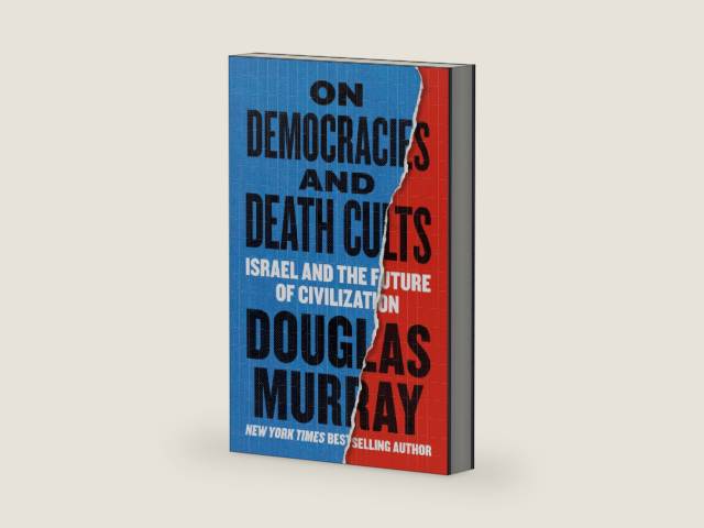 On Democracies and Death Cults: Israel and the Future of Civilization – An Instant NYT Bestseller of Geopolitics and Terrorism Reporting by Douglas Murray | barcode:9780063437135 | source:'9780063437135-right-three-quarter.jpg