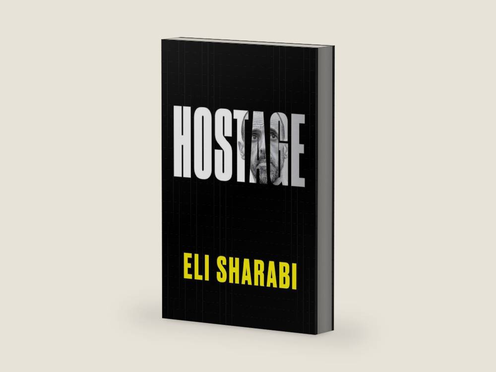 Hostage: An NYT Bestselling War Memoir of Survival and the Human Spirit in Gaza by Eli Sharabi | barcode:9780063489790 | source:'9780063489790-right-three-quarter.jpg