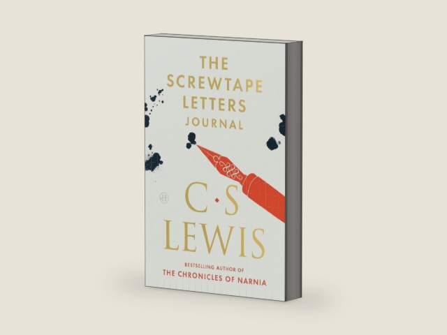 The Screwtape Letters Journal by C. S. Lewis | barcode:9780063575370 | source:'9780063575370-right-three-quarter.jpg
