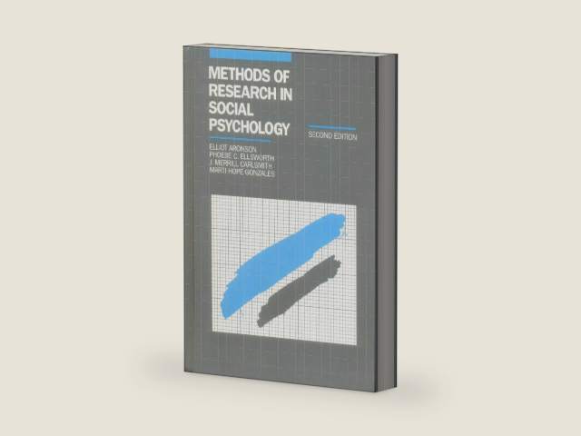 Methods of Research In Social Psychology by Elliot Aronson | barcode:9780070024663 | source:'9780070024663-right-three-quarter.jpg