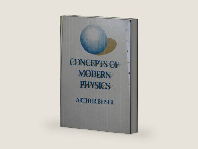 Concepts of Modern Physics by Arthur Beiser | barcode:9780070043824 | source:'9780070043824-right-three-quarter.jpg