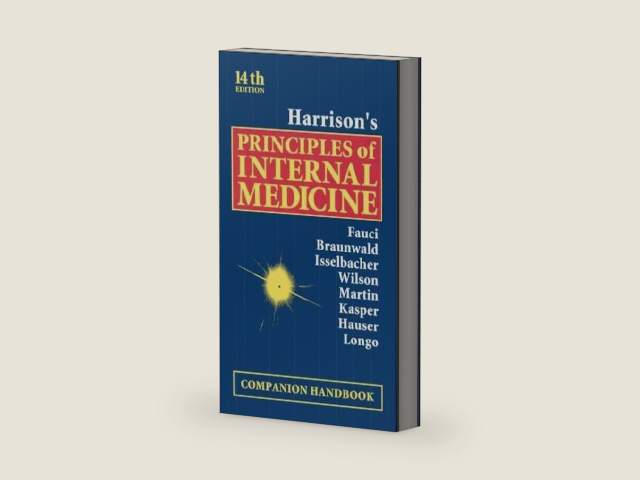 Harrison's Principles of Internal Medicine: Companion Handbook by Anthony S. Fauci | barcode:9780070215306 | source:'9780070215306-right-three-quarter.jpg