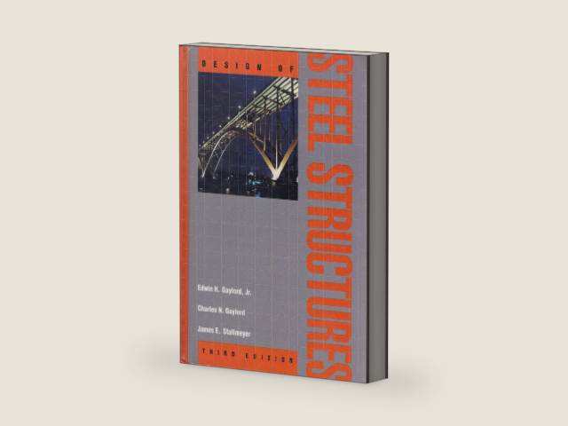 Design of Steel Structures by Jr. Gaylord, Edwin H. | barcode:9780070230545 | source:'9780070230545-right-three-quarter.jpg