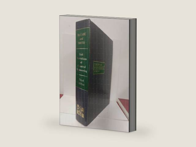 Unit operations of chemical engineering (McGraw-Hill chemical engineering series) by Warren L McCabe | barcode:9780070448254 | source:'9780070448254-right-three-quarter.jpg