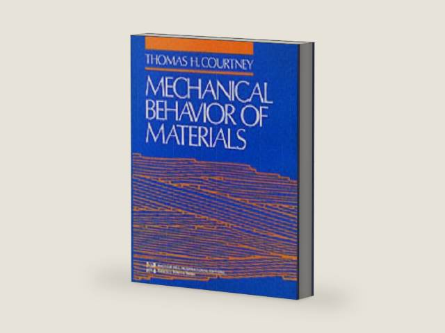 Mechanical Behaviour of Materials by Thomas H. Courtney | barcode:9780071006804 | source:'9780071006804-right-three-quarter.jpg