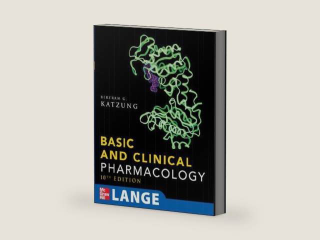 Basic & Clinical Pharmacology (LANGE Basic Science) by Bertram Katzung | barcode:9780071451536 | source:'9780071451536-right-three-quarter.jpg