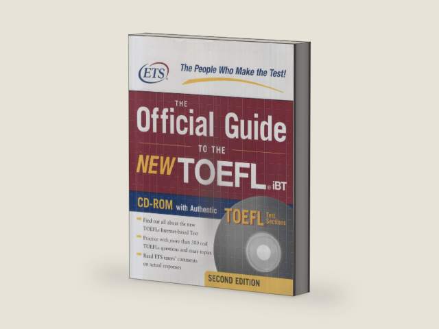 The Official Guide to the New TOEFL iBT with CD-ROM by Educational Testing Service | barcode:9780071481045 | source:'9780071481045-right-three-quarter.jpg