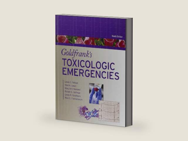 Goldfrank's Toxicologic Emergencies, Ninth Edition by Lewis Nelson | barcode:9780071605939 | source:'9780071605939-right-three-quarter.jpg