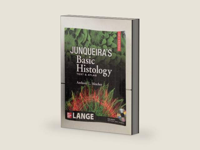 Junqueira's Basic Histology: Text and Atlas, 12th Edition by Anthony Mescher | barcode:9780071630207 | source:'9780071630207-right-three-quarter.jpg