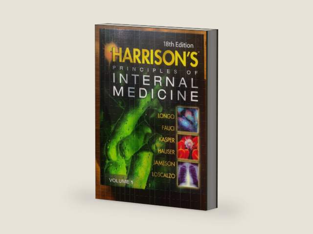 Harrison's Principles of Internal Medicine: Volumes 1 and 2, 18th Edition by M.D. Longo, Dan L. | barcode:9780071748896 | source:'9780071748896-right-three-quarter.jpg
