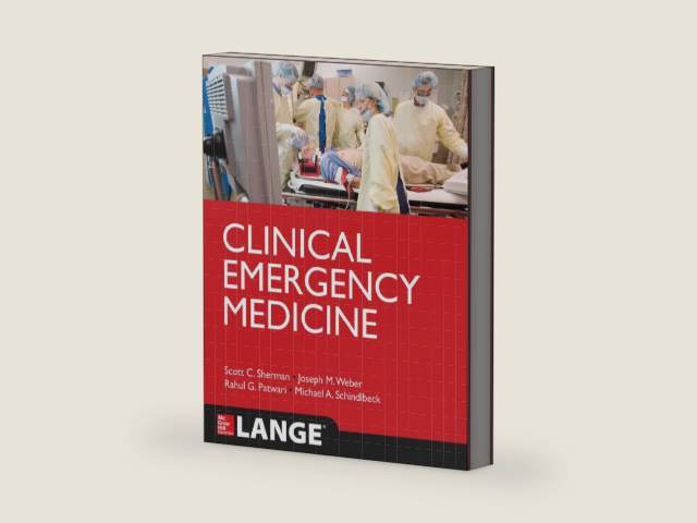 Clinical Emergency Medicine (Lange Medical Books) by SHERMAN | barcode:9780071794602 | source:'9780071794602-right-three-quarter.jpg