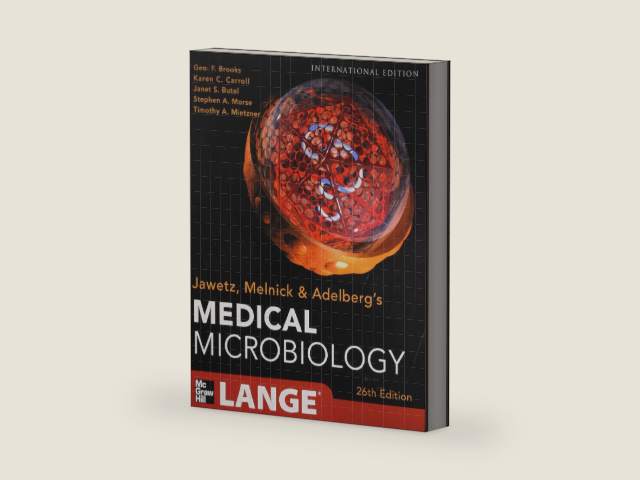 Jawetz Melnick & Adelbergs Medical Microbiology by George F. Brooks | barcode:9780071812924 | source:'9780071812924-right-three-quarter.jpg