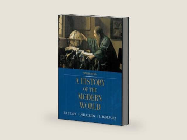 A History of the Modern World by R. R. Palmer | barcode:9780072502800 | source:'9780072502800-right-three-quarter.jpg