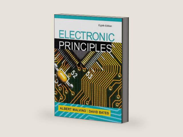 Electronic Principles by Albert Malvino | barcode:9780073373881 | source:'9780073373881-right-three-quarter.jpg