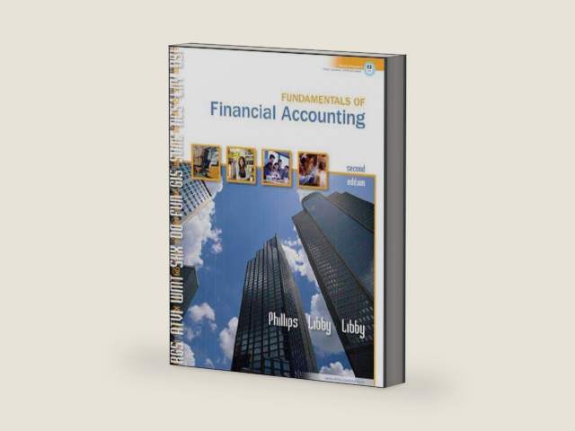 Fundamentals of Financial Accounting w/Landry’s Restaurants, Inc 2005 Annual Report by Fred Phillips | barcode:9780077214555 | source:'9780077214555-right-three-quarter.jpg