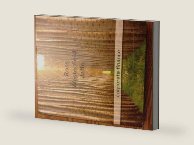 Corporate Finance 9th Edition (McGraw-Hill/Irwin Series in Finance, Insurance and Real Estate) by Stephen Ross | barcode:9780077337629 | source:'9780077337629-right-three-quarter.jpg