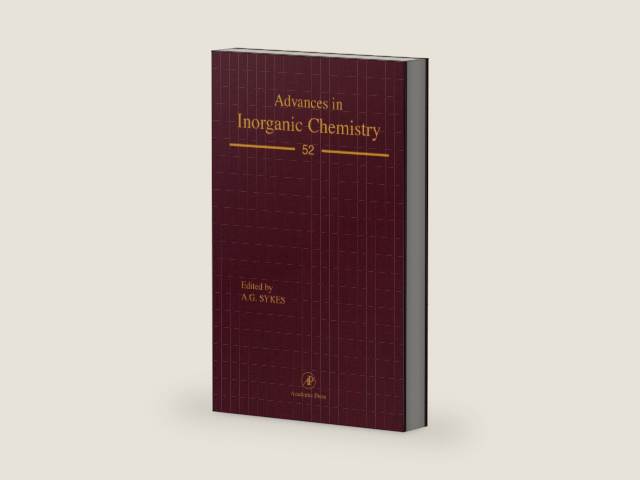 Advances in inorganic Chemistry (Volume 52) by AG Sykes | barcode:9780120236527 | source:'9780120236527-right-three-quarter.jpg