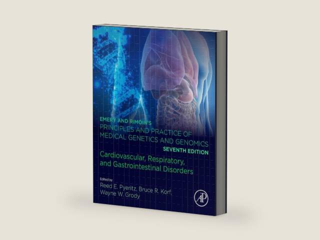 Emery and Rimoin's Principles and Practice of Medical Genetics and Genomics: Cardiovascular, Respiratory, and Gastrointestinal Disorders by Reed E. Pyeritz | barcode:9780128126806 | source:'9780128126806-right-three-quarter.jpg