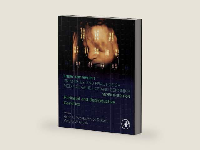 Emery and Rimoin’s Principles and Practice of Medical Genetics and Genomics: Perinatal and Reproductive Genetics by Reed E. Pyeritz | barcode:9780128152362 | source:'9780128152362-right-three-quarter.jpg