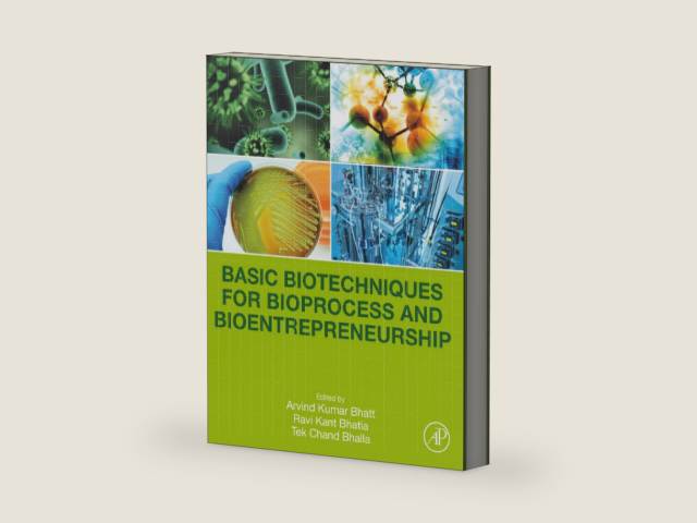 Basic Biotechniques for Bioprocess and Bioentrepreneurship by Arvind Kumar Bhatt | barcode:9780128161098 | source:'9780128161098-right-three-quarter.jpg