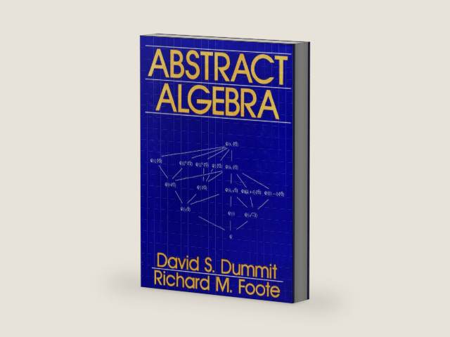 Abstract Algebra by David Dummit | barcode:9780130047717 | source:'9780130047717-right-three-quarter.jpg