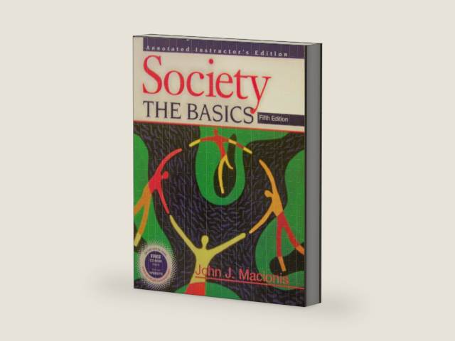 Society: The Basics by John J. Macionis | barcode:9780130211156 | source:'9780130211156-right-three-quarter.jpg