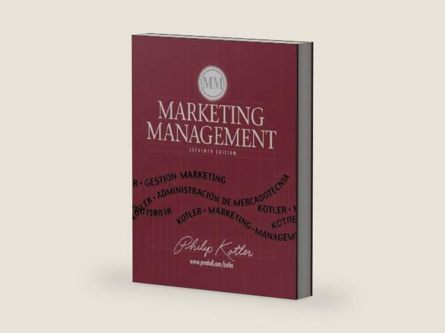Marketing Management by Philip Kotler | barcode:9780130336293 | source:'9780130336293-right-three-quarter.jpg