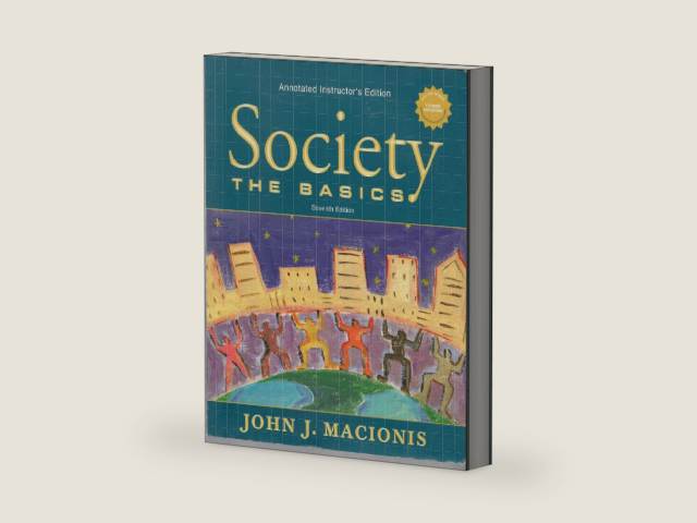 Society: The Basics - Annotated Instructor's Edition by John J. Macionis | barcode:9780131111684 | source:'9780131111684-right-three-quarter.jpg