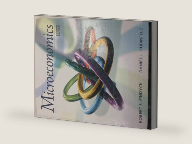 Microeconomics by Robert S. Pindyck | barcode:9780132080231 | source:'9780132080231-right-three-quarter.jpg