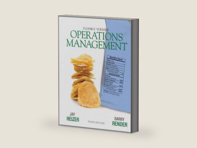 Operations Management Flexible Version (10th Edition) by Jay Heizer | barcode:9780132163927 | source:'9780132163927-right-three-quarter.jpg
