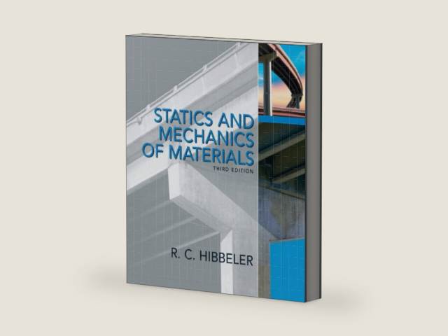 Statics and Mechanics of Materials (3rd Edition) by Russell C. Hibbeler | barcode:9780132166744 | source:'9780132166744-right-three-quarter.jpg