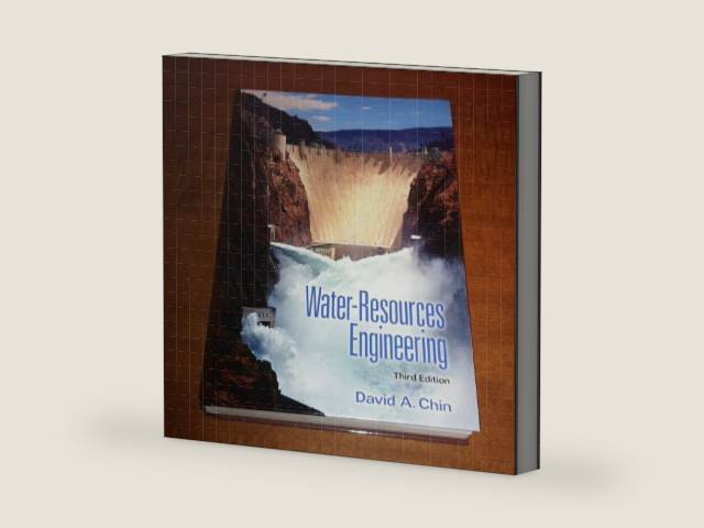 Water-Resources Engineering by David Chin | barcode:9780132833219 | source:'9780132833219-right-three-quarter.jpg