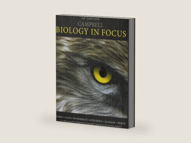 CAMPBELL BIOLOGY IN FOCUS,AP E by URRY ET AL | barcode:9780133102178 | source:'9780133102178-right-three-quarter.jpg