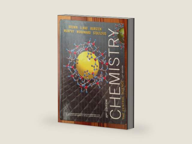 Chemistry - The Central Science - AP Edition by Jr.; Bruce E. Bursten; Catherine J. Murphy; Theodore L. Brown; H. Eugene LeMay | barcode:9780133574128 | source:'9780133574128-right-three-quarter.jpg