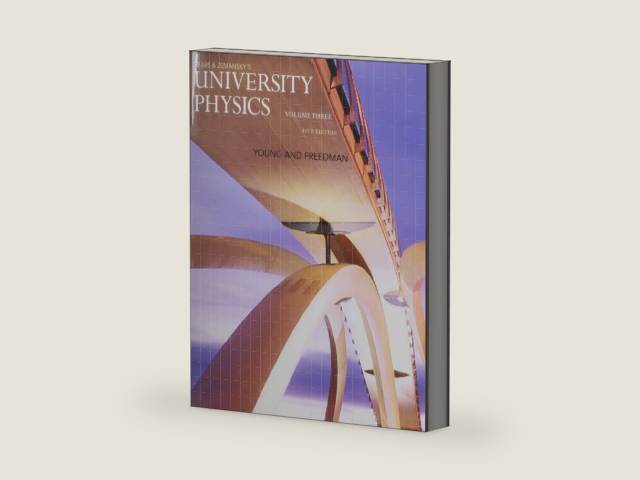 University Physics with Modern Physics, Volume 3 (Chs. 37-44) (14th Edition) by Hugh D. Young | barcode:9780133978025 | source:'9780133978025-right-three-quarter.jpg