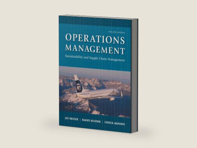 Operations Management: Sustainability and Supply Chain Management (12th Edition) by Jay Heizer | barcode:9780134130422 | source:'9780134130422-right-three-quarter.jpg